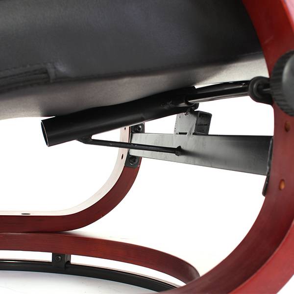 Relaxsessel Aprilia mit Hocker Schwarz