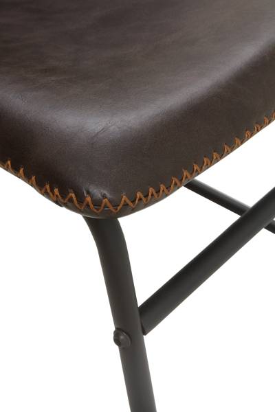Stoelen  10753 set van 4 bruin