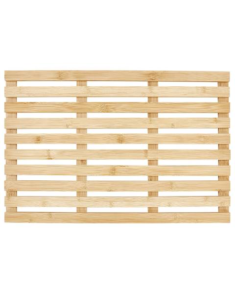 Teppich BARTOW Braun - Bambus - 36 x 53 cm