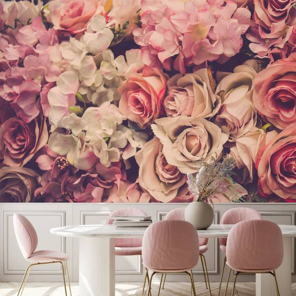 Fototapete BLUMEN Pflanzen Natur 3D 270 x 180 x 180 cm