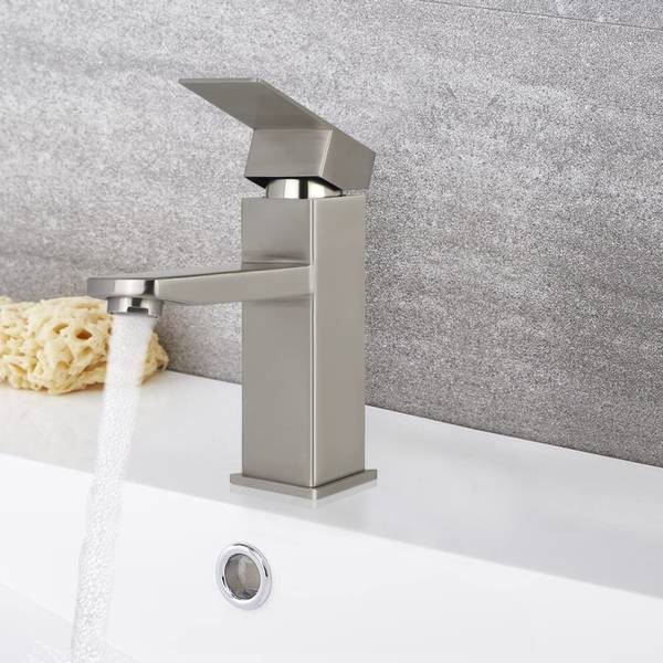 Wasserhahn sdhn Silber - Tiefe: 17 cm