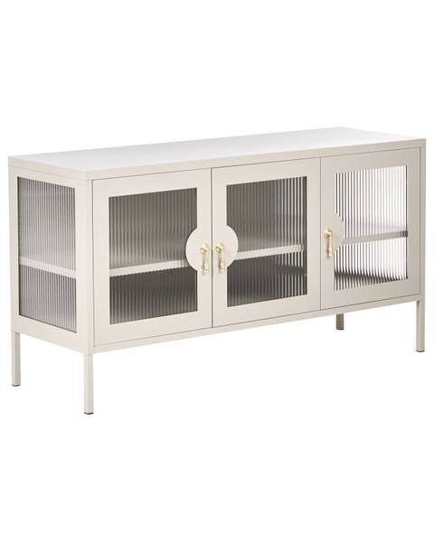 Kantoorkast GLEORA beige - 120 x 65 x 40 cm