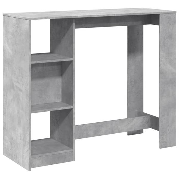 Bartisch XT9539 Grau - Holzwerkstoff - 46 x 104 x 124 cm