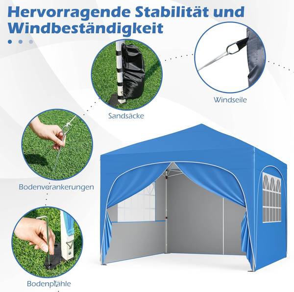 Pavillon ZB34783 Blau