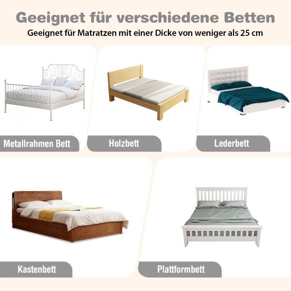 Bettgitter 40591236 Grau - Kunststoff - 1 x 1 x 1 cm