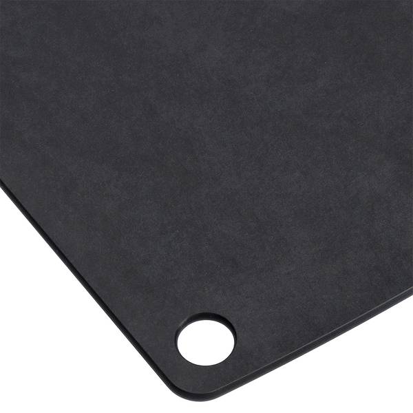 Schneidebrett "Eco", Holzfaserlaminat Schwarz - Holzwerkstoff - 22 x 1 x 30 cm