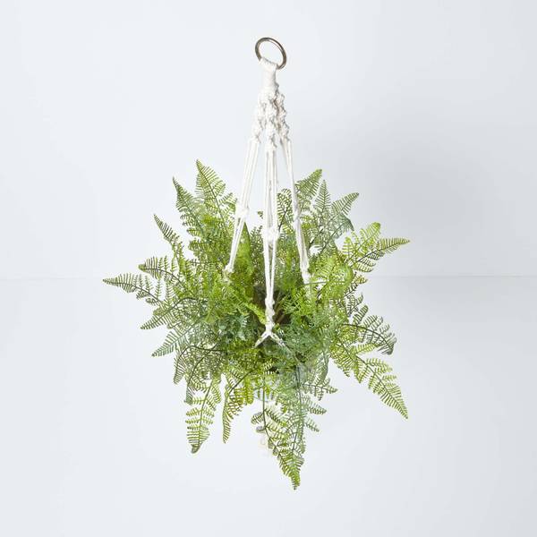 Kunstpflanze Farn Grün - Polyester - 45 x 95 x 95 cm