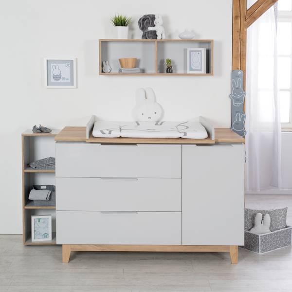 Étagère Murale Caro Gris - Bois manufacturé - 90 x 29 x 20 cm