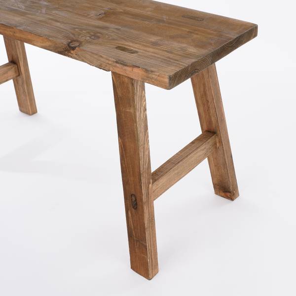 Bank Bold Braun - Flachgewebe - 37 x 44 x 80 cm