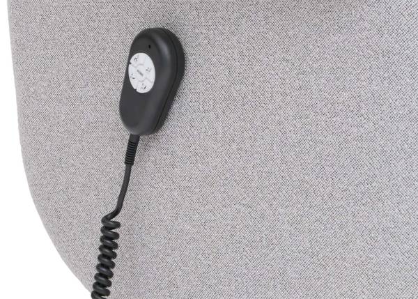 Relaxsessel + Aufstehhilfe N58 Grau - Textil - 80 x 118 x 85 cm