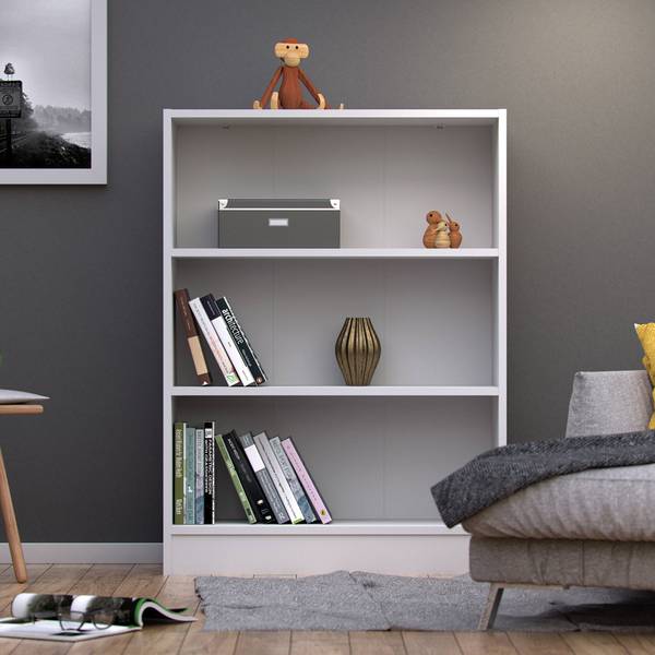 Bücherregal Azenor Weiß
