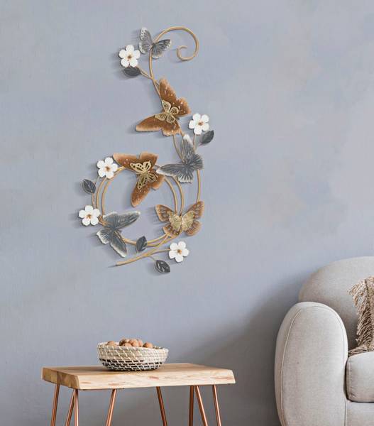 Wanddekoration  Delis Metall - 5 x 88 x 45 cm