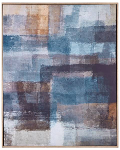Imprimé sur toile PULSANO Textile - 83 x 103 x 5 cm