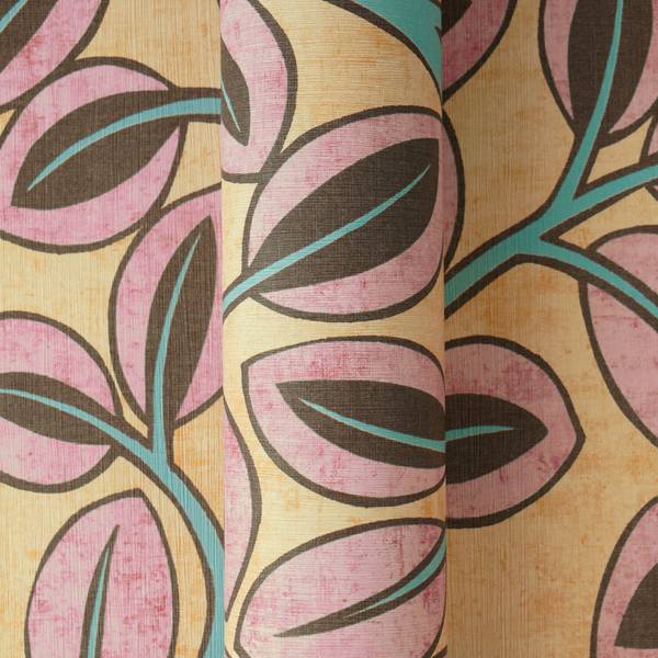 Vliestapete 791504-GU Gelb - Kunststoff - 53 x 1 x 1005 cm