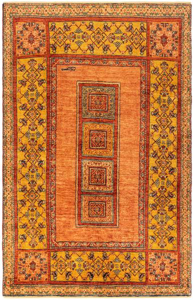 Vloerkleed Kashkuli CCXVIII oranje - wol - 107 x 1 x 169 cm