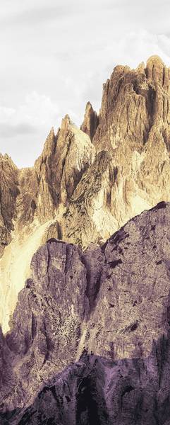 Fototapete 611889 Beige - Papier - 100 x 250 x 250 cm