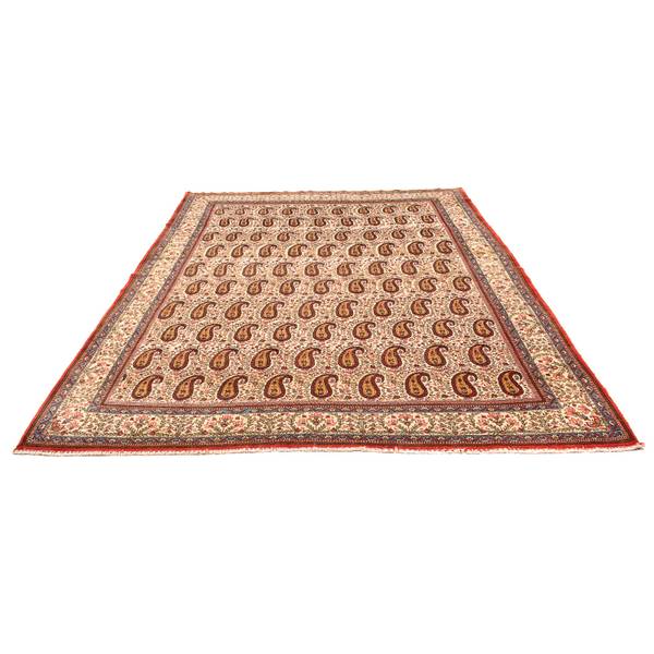 Orientteppich Oriental Beige - Wolle - 219 x 1 x 329 cm