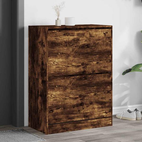 Schuhschrank 3033581-2 3214403 Raucheiche Dekor - 42 x 108 x 80 cm