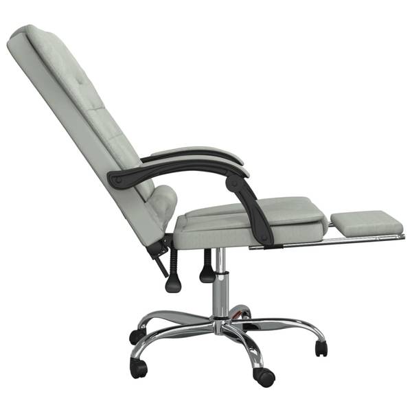 Massage-Bürostuhl 3016190 349664 Grau - Polyester - 56 x 122 x 63 cm