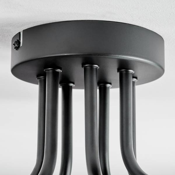 Deckenleuchte Cesaro Braun - Metall - 70 x 31 x 70 cm