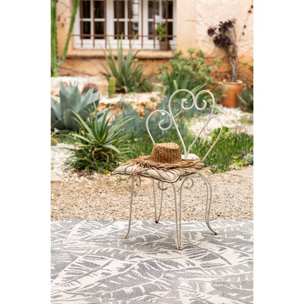 Outdoor-Teppich Amara Blau - Textil - 160 x 1 x 230 cm