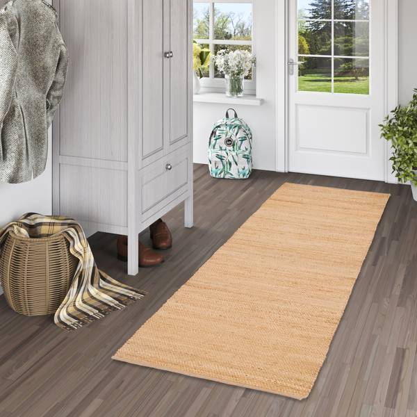 Tapis clouloir Salsa Beige - Marron - Textile - 80 x 1 x 150 cm