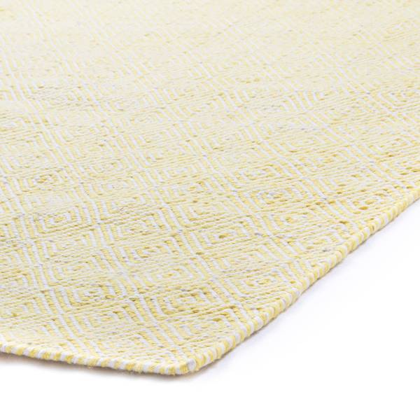 Outdoorteppich Alef Gelb - Kunststoff - 190 x 1 x 290 cm