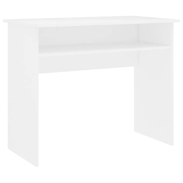 Schreibtisch D9268 Weiß - Holzwerkstoff - 50 x 74 x 90 cm