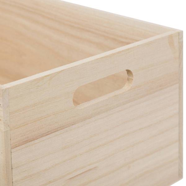 Kisten DAYAN 3er-Set Holzwerkstoff - 18 x 26 x 36 cm
