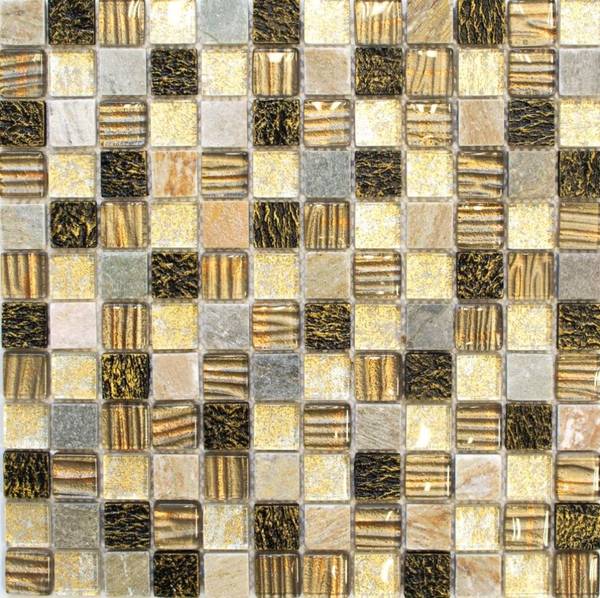 Mosaikfliesen 83-CR17 Glas - 30 x 30 x 30 cm