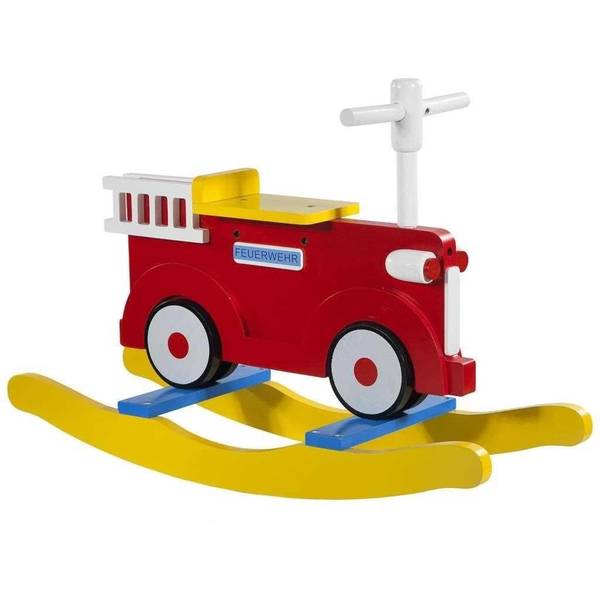 Schaukelauto 5096687279 Holz teilmassiv - 70 x 37 x 24 cm