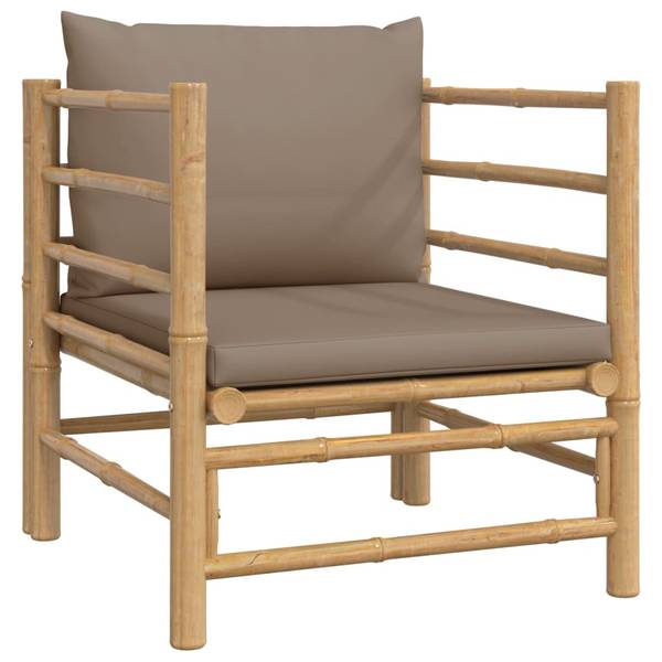 Garten-Lounge-Set 3028491-3 6-teilig Braun - Taupe