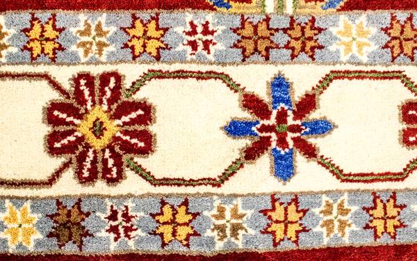 Orientteppich Oriental Rot - Wolle - 195 x 2 x 290 cm