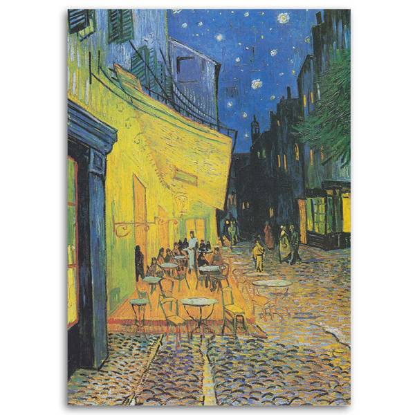 Bilder Van Gogh Café-Terrasse in Arles 70 x 100 cm