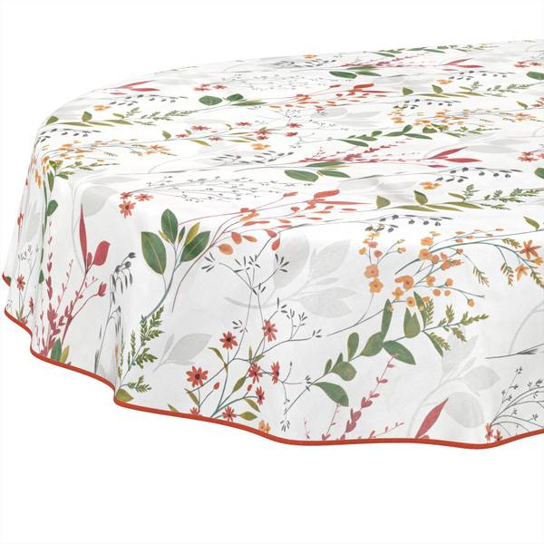 Wachstuchtischdecke Natur BO Tiefe: 200 cm