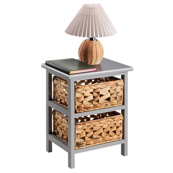 Nachttisch ARBO Braun - Paulownia - 30 x 39 x 25 cm