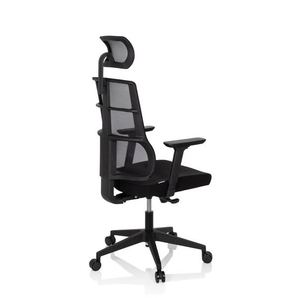 Bürostuhl SPINIO PRO Schwarz - Polyester - 64 x 138 x 62 cm