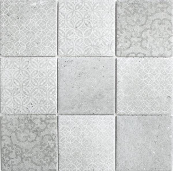 Mosaikfliesen CELLO Grau - Keramik - 30 x 30 x 30 cm