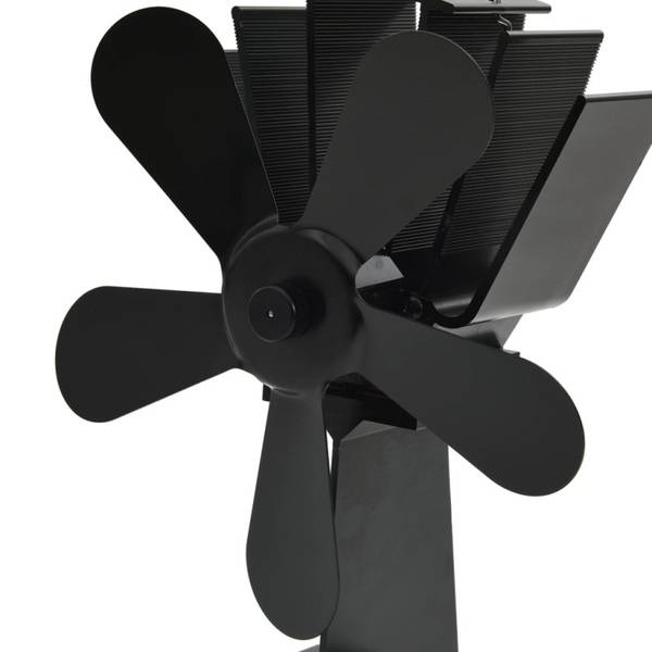 Ofenventilator 3002672 Schwarz - Aluminium - 11 x 22 x 16 cm