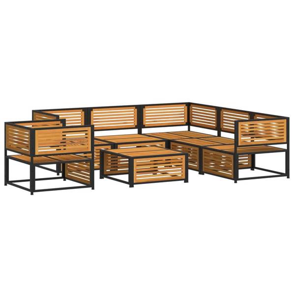 Garten Lounge Set 3033768-19 (7-teilig) Weiß - Akazie - 68 x 64 x 68 cm