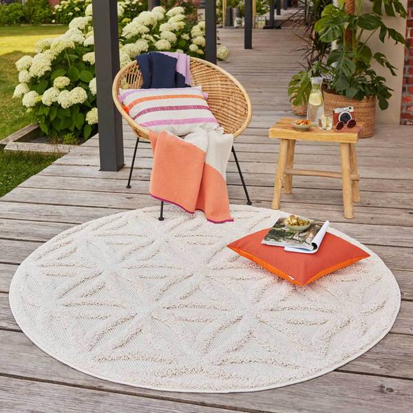 Outdoorteppich Shake 120 x 120 cm