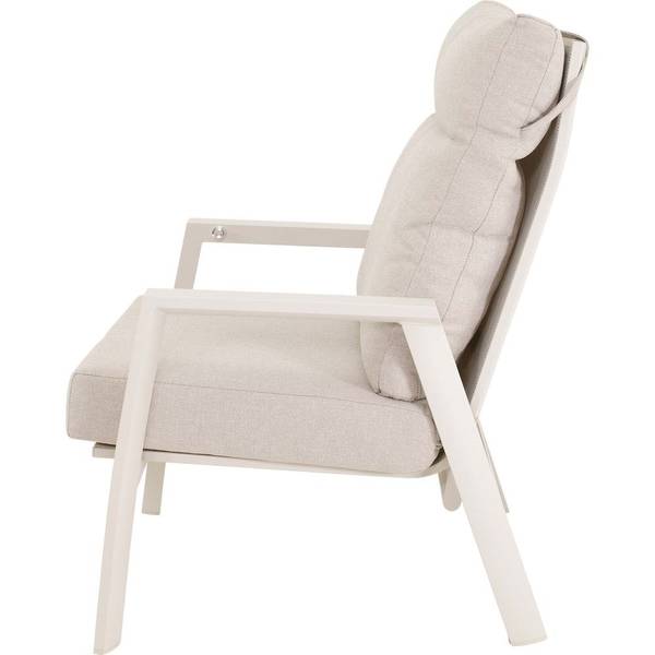 Bistro-Sessel OHIO - 2er-Set Beige - Metall - 81 x 89 x 72 cm