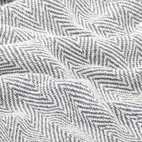 Couverture 295524-1 Gris - Coton - 125 x 1 x 150 cm