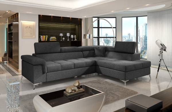 Ecksofa Galano Anthrazit