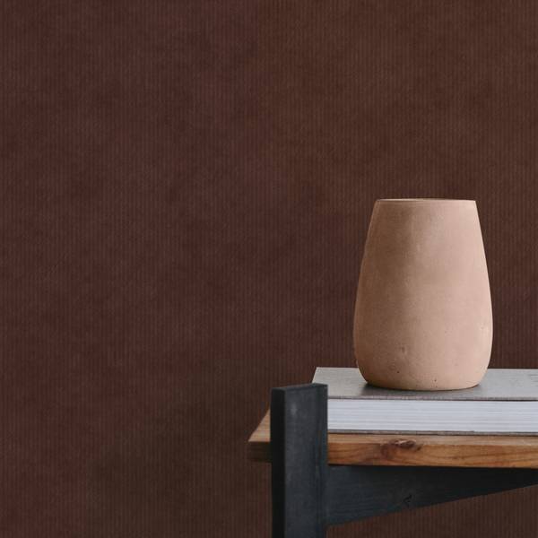 Vliestapete Loa Braun - Fleece - 53 x 1000 x 2 cm