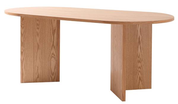 Esstisch SIRKKA Braun - Holz teilmassiv - 180 x 74 x 90 cm