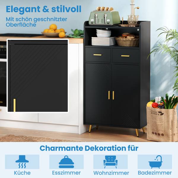 Dressoir VH34037 zwart