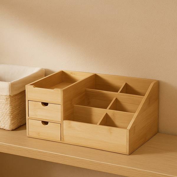 Organizer SOLA Braun - Bambus - 20 x 16 x 33 cm