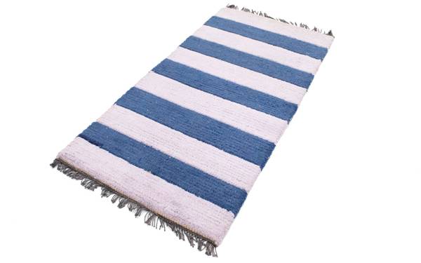 Handgeknüpft Wollteppich Rot - Wolle - 70 x 2 x 140 cm