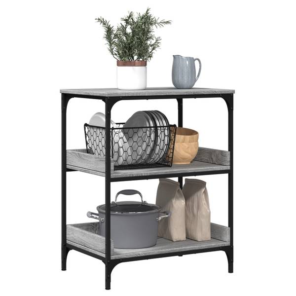 Servierwagen XT5347 Braun - Holzwerkstoff - 41 x 81 x 60 cm